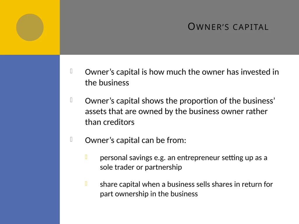 Sources of Finance D1 Sources of finance How many - slide 10 of 31
