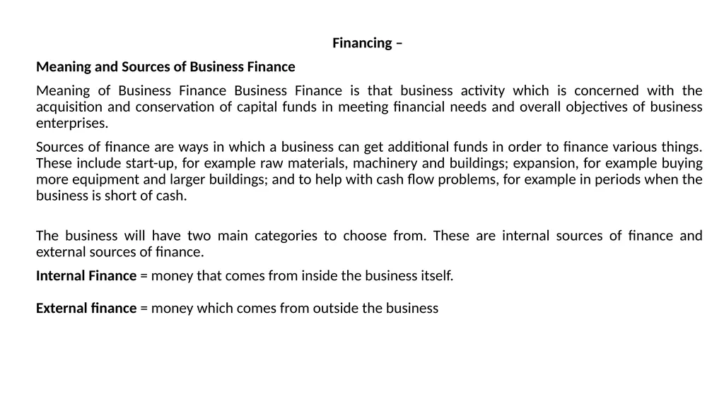 Financial management focuses on ratios, equities - slide 4 of 17