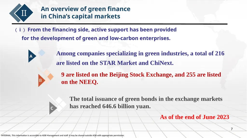 Leveraging the Capital Market to Support Green and - slide 7 of 14