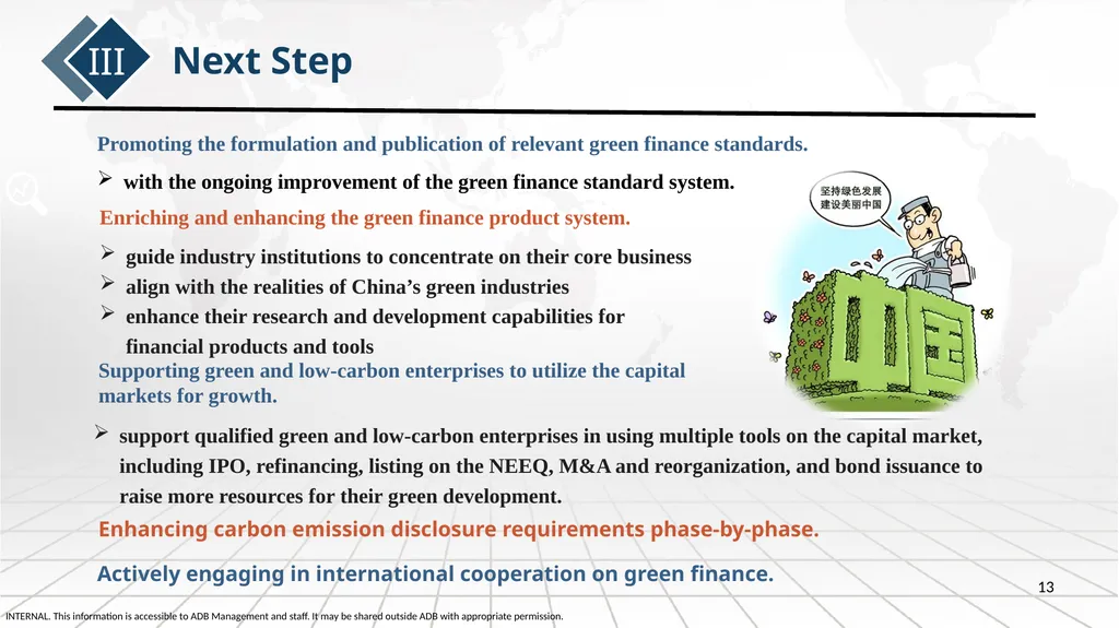 Leveraging the Capital Market to Support Green and - slide 13 of 14