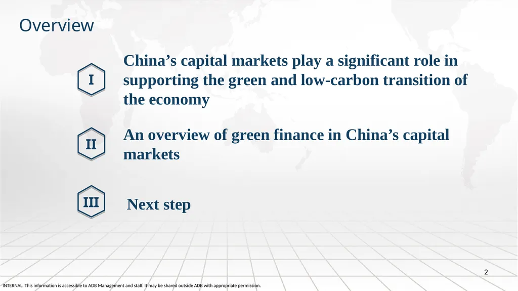 Leveraging the Capital Market to Support Green and - slide 2 of 14