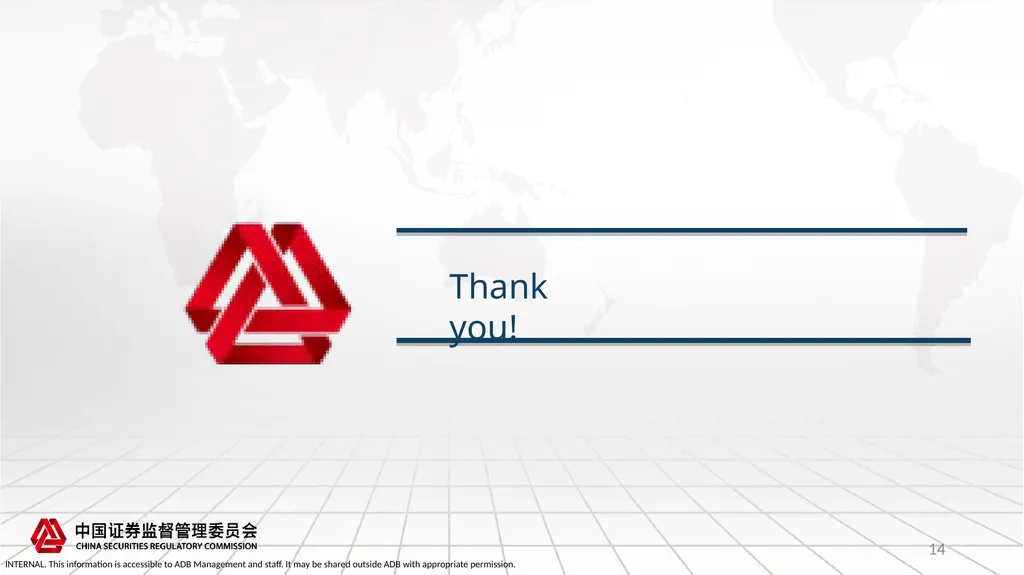 Leveraging the Capital Market to Support Green and - slide 14 of 14