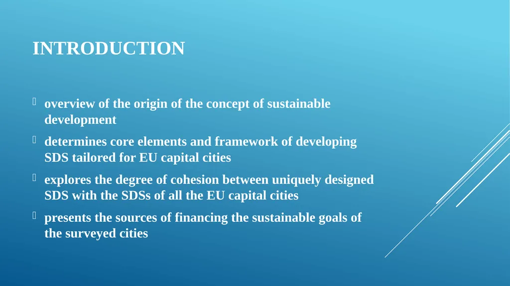 METODOLOGY OF DEVELOPING SUSTAINABLE DEVELOPMENT - slide 4 of 31