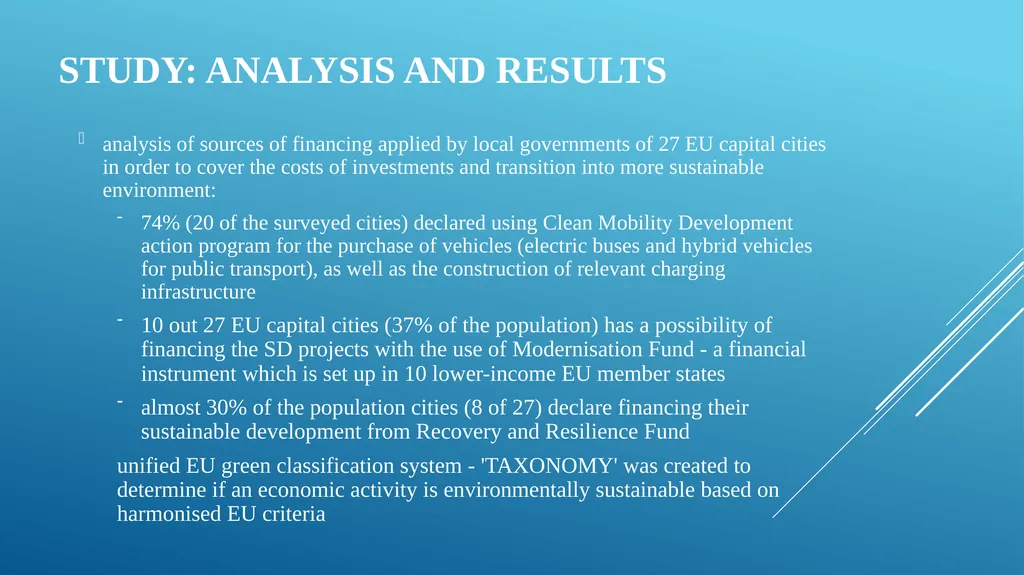 METODOLOGY OF DEVELOPING SUSTAINABLE DEVELOPMENT - slide 26 of 31