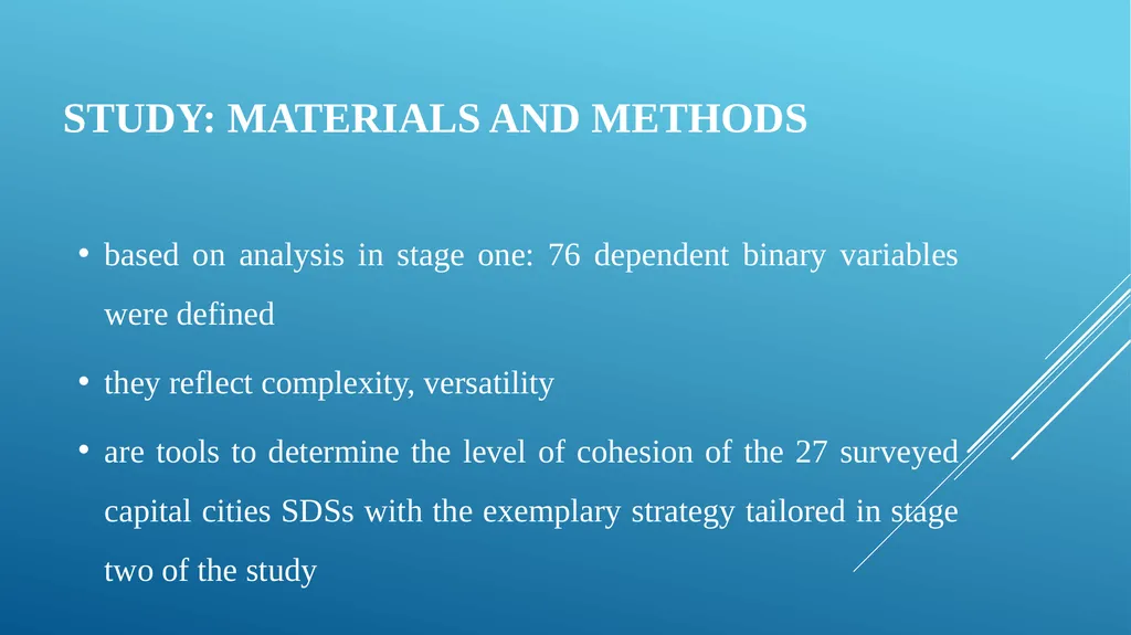 METODOLOGY OF DEVELOPING SUSTAINABLE DEVELOPMENT - slide 10 of 31