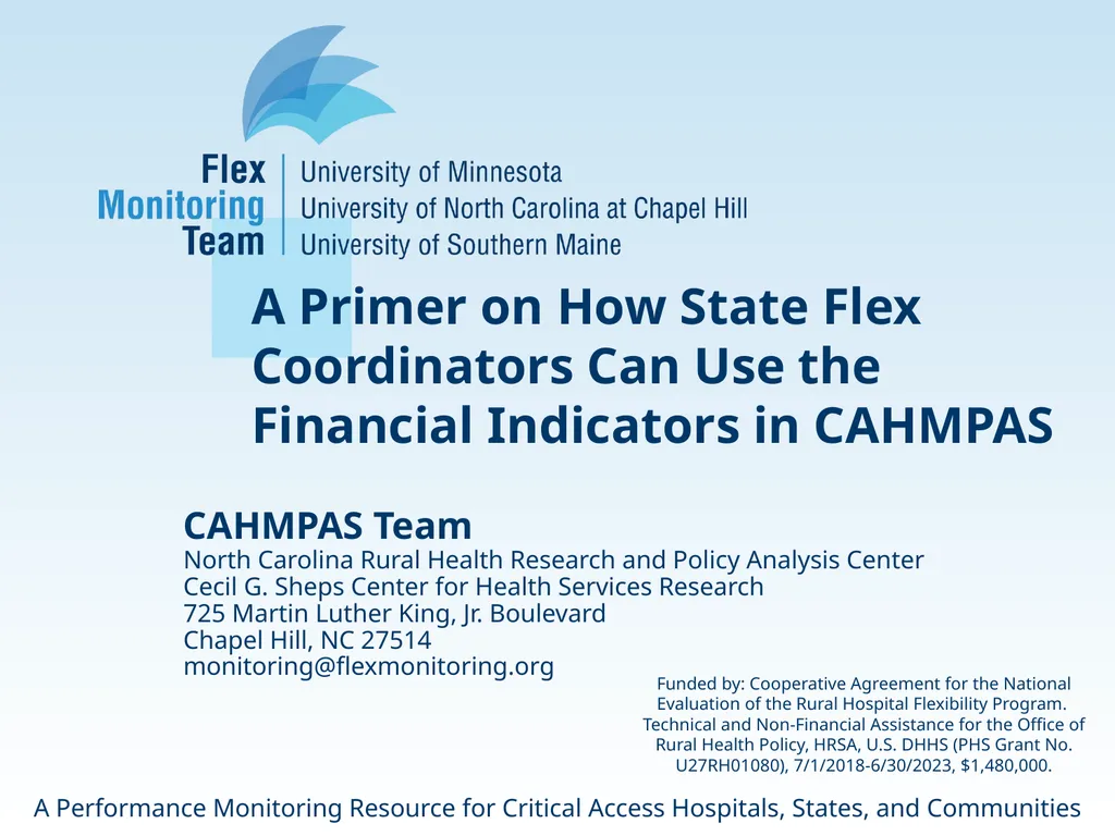 A Primer on How State Flex Coordinators Can Use - slide 1 of 98