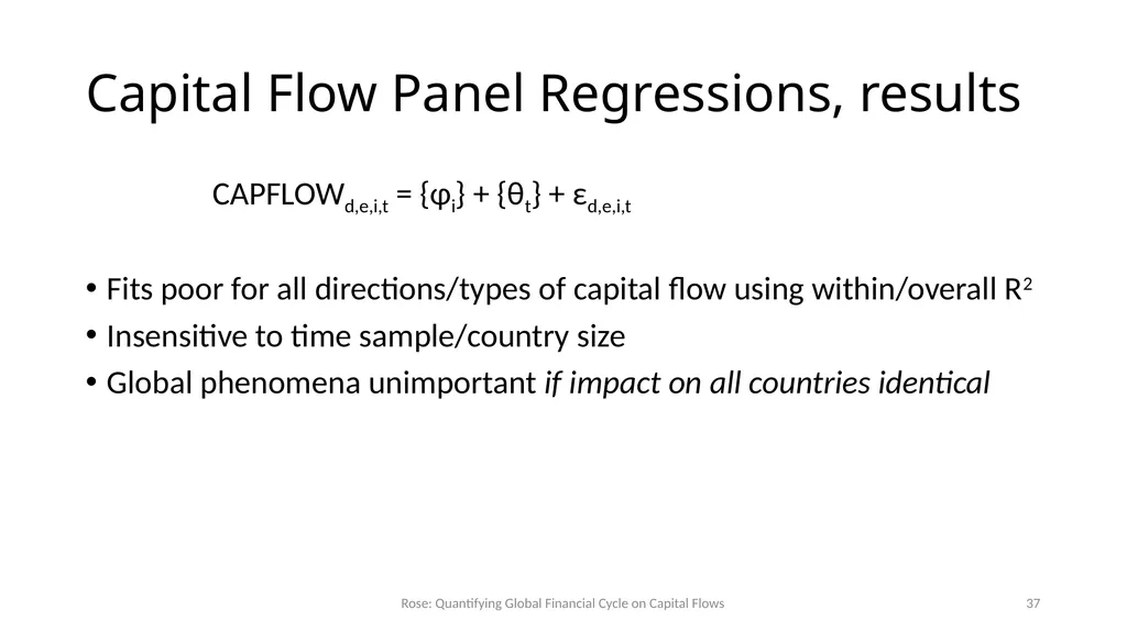 How Important is the Global Financial Cycle? - slide 37 of 55
