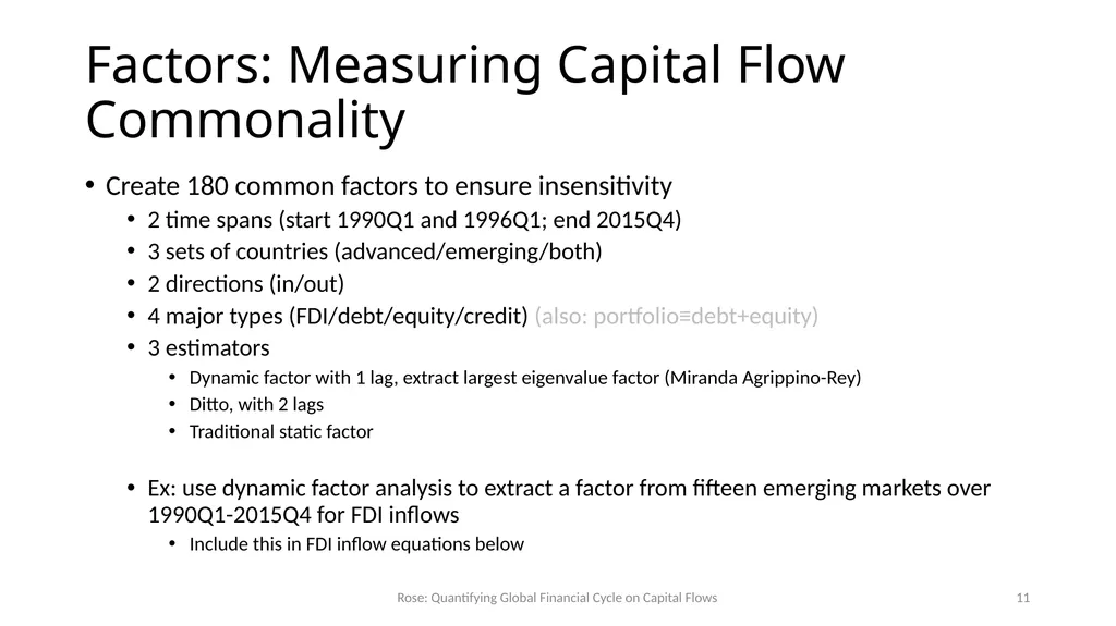 How Important is the Global Financial Cycle? - slide 11 of 55