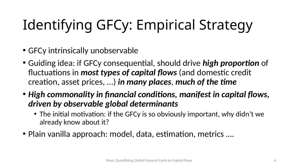 How Important is the Global Financial Cycle? - slide 6 of 55