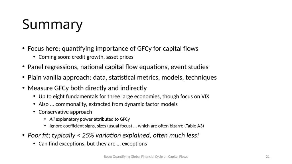How Important is the Global Financial Cycle? - slide 21 of 55