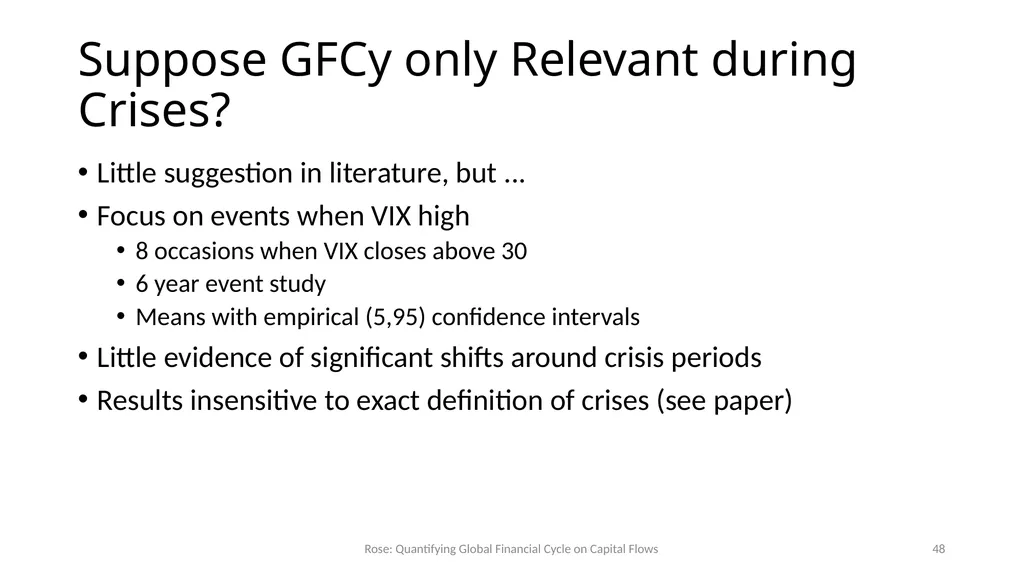 How Important is the Global Financial Cycle? - slide 48 of 55