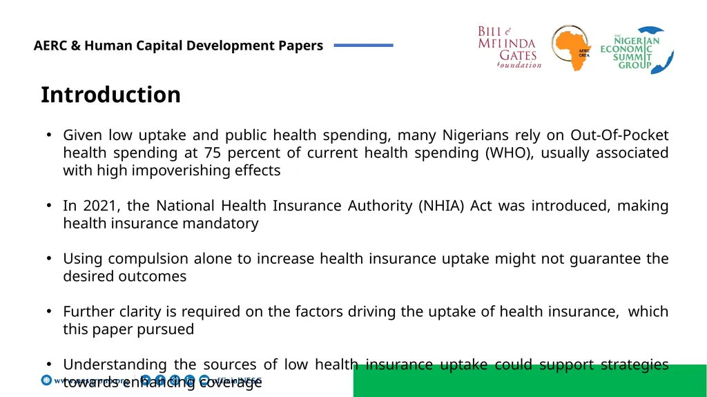 AERC & Human Capital Development Papers July 2023 - slide 5 of 9