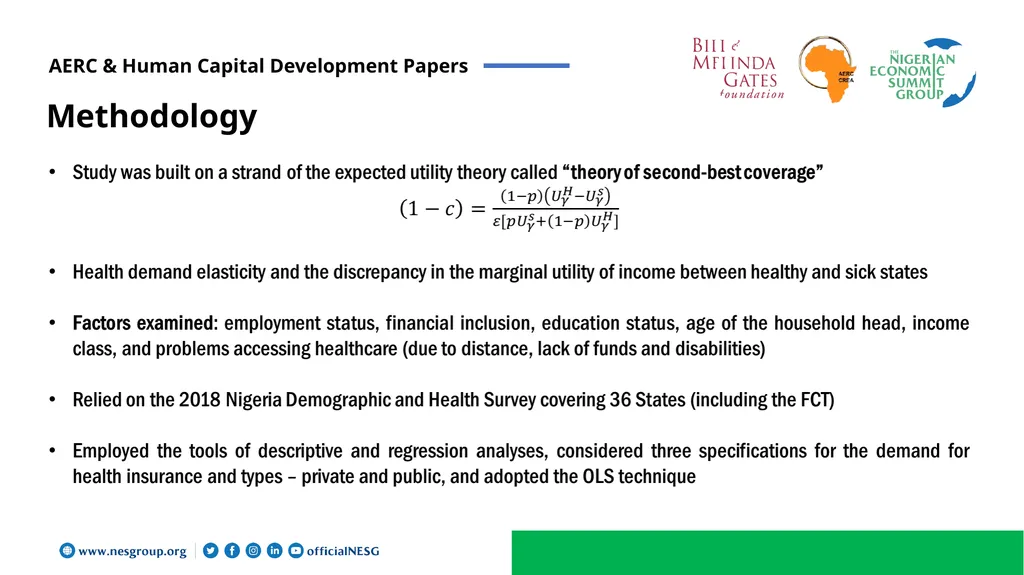 AERC & Human Capital Development Papers July 2023 - slide 6 of 9