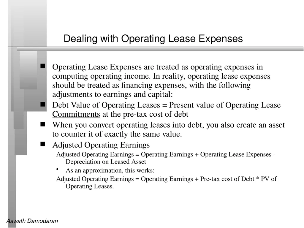 Session 7: Estimating Cash flows Defining Cashflow - slide 5 of 13