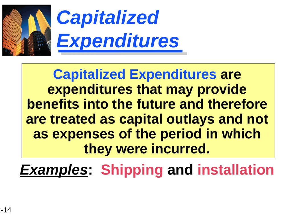 Chapter 12 Capital Budgeting and Estimating Cash - slide 14 of 31