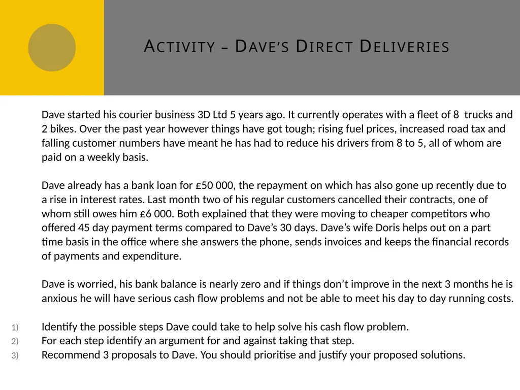 Cash flow forecasts E1 Cash flow forecasts Do you - slide 24 of 29