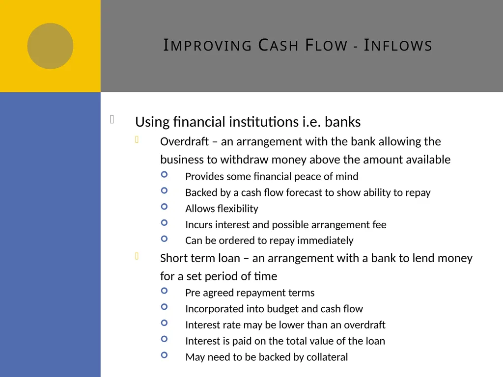 Cash flow forecasts E1 Cash flow forecasts Do you - slide 18 of 29