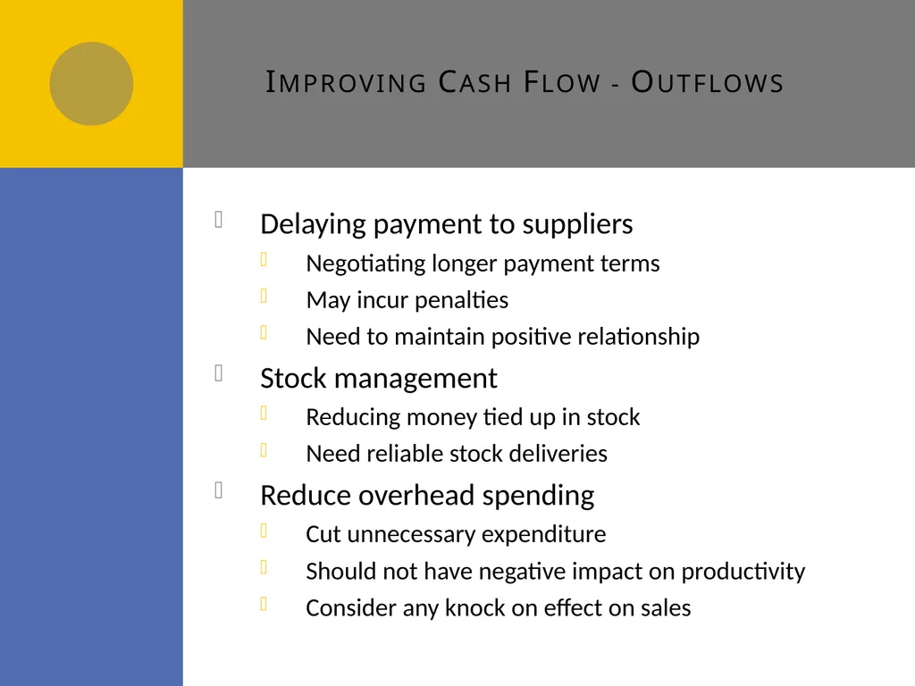 Cash flow forecasts E1 Cash flow forecasts Do you - slide 21 of 29