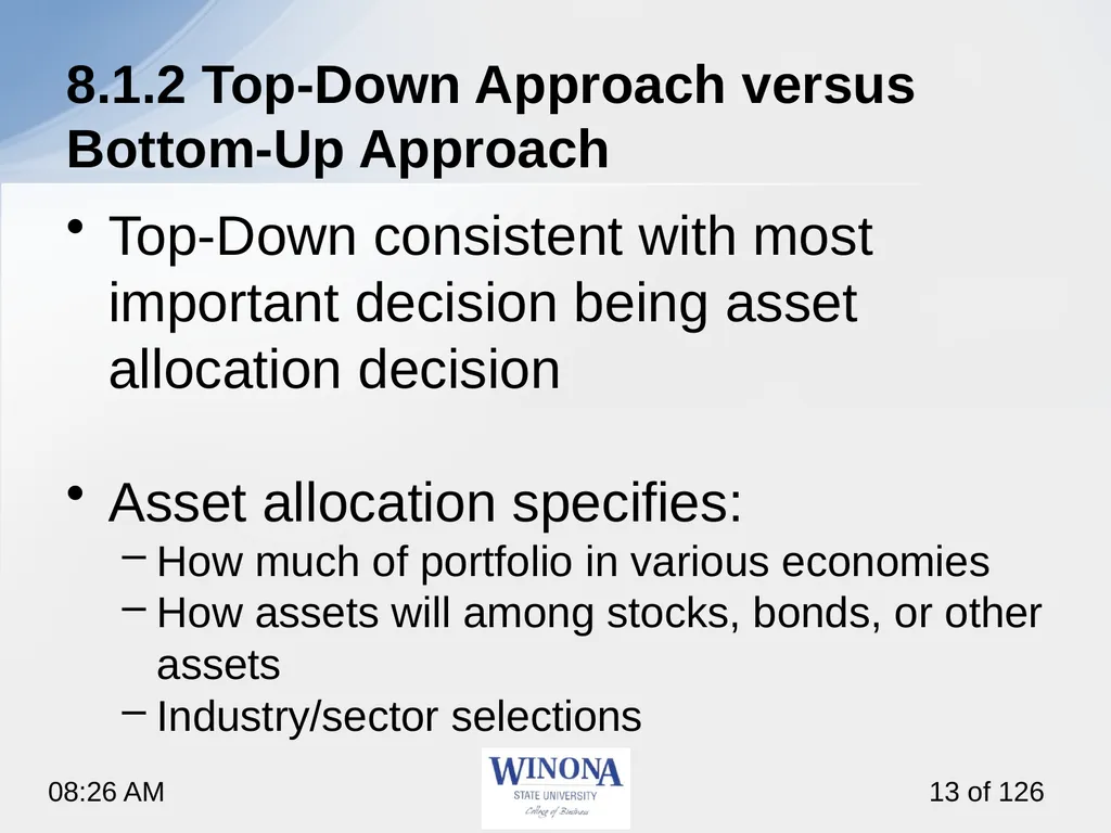 Topic 7: Equity Valuation Larry Schrenk, - slide 13 of 126