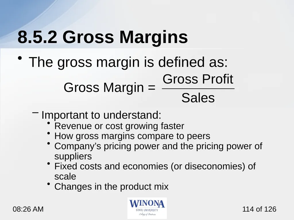 Topic 7: Equity Valuation Larry Schrenk, - slide 114 of 126