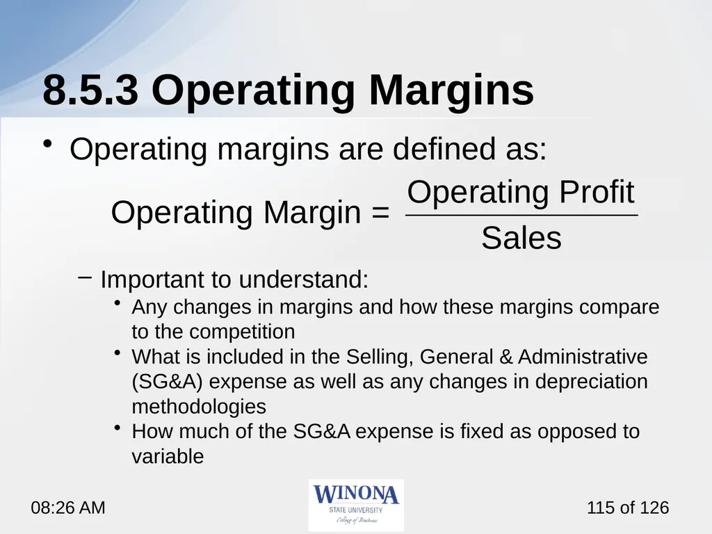 Topic 7: Equity Valuation Larry Schrenk, - slide 115 of 126