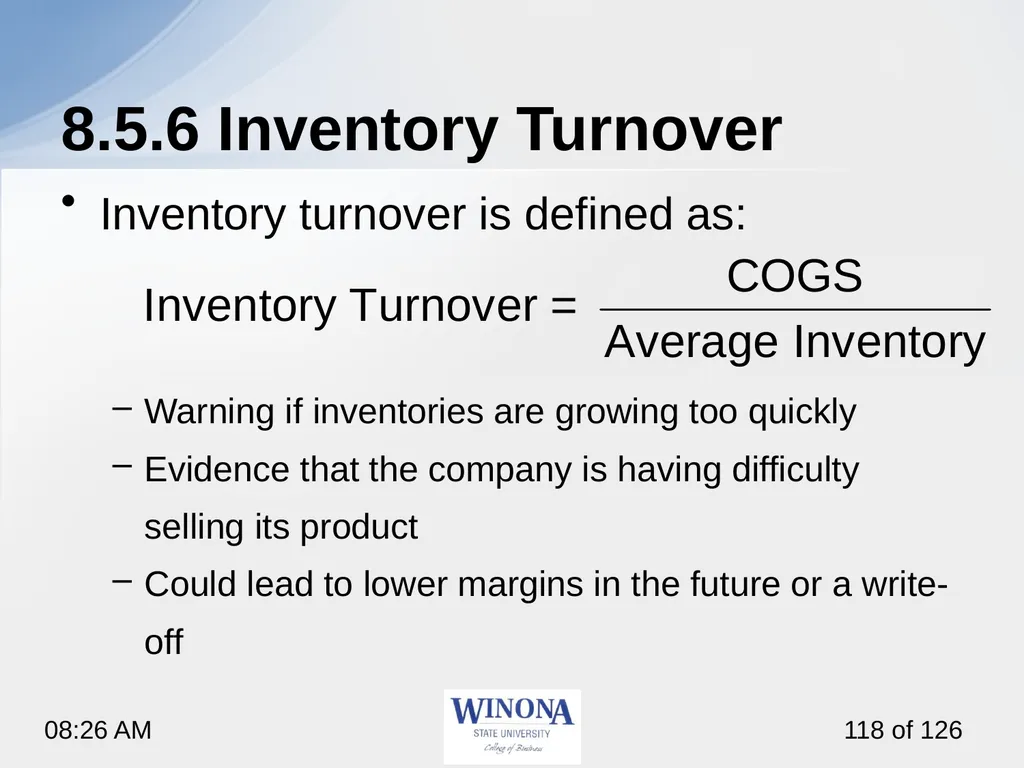 Topic 7: Equity Valuation Larry Schrenk, - slide 118 of 126