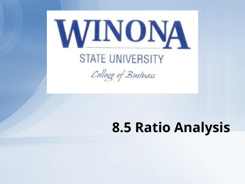 Topic 7: Equity Valuation Larry Schrenk, - slide 111 of 126
