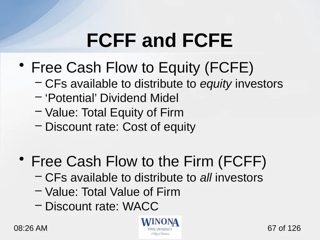 Topic 7: Equity Valuation Larry Schrenk, - slide 67 of 126