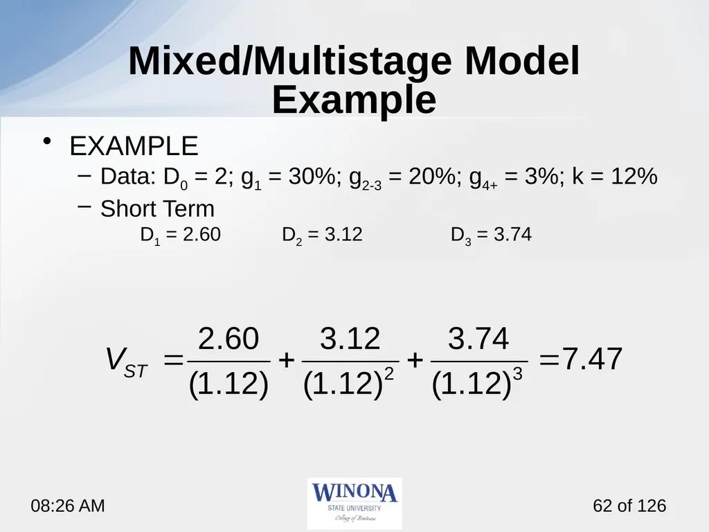 Topic 7: Equity Valuation Larry Schrenk, - slide 62 of 126