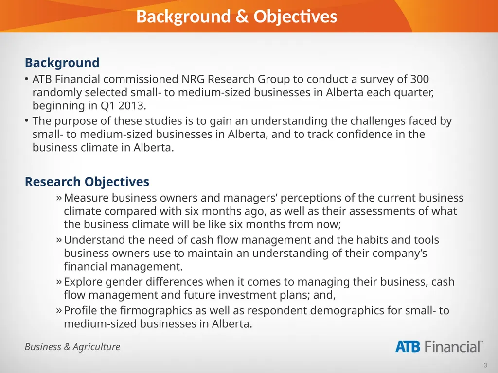 Alberta Business Beat Volume 5, April 2014 - slide 3 of 34