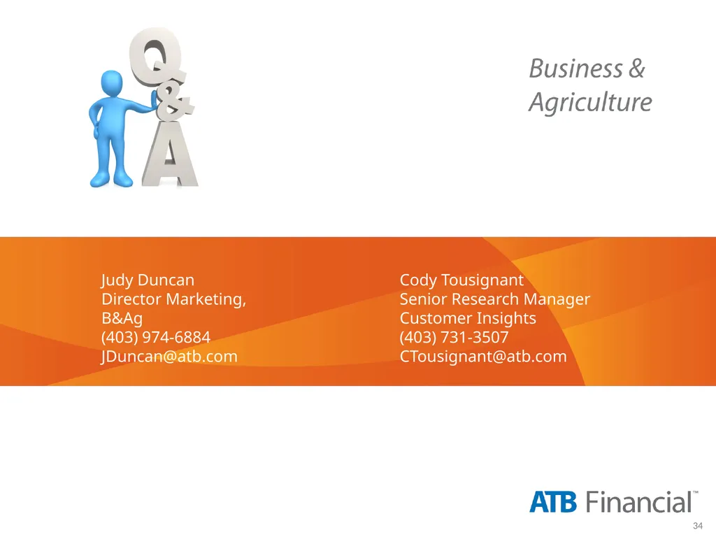 Alberta Business Beat Volume 5, April 2014 - slide 34 of 34