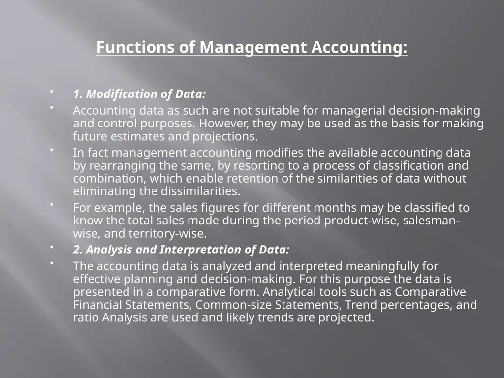 DEPARTMENT : BUSINESS ADMINISTRATION TOPIC - slide 8 of 20