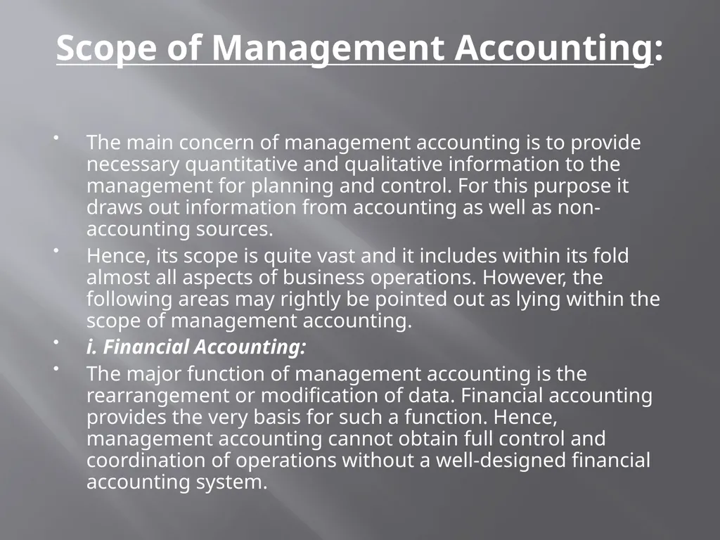 DEPARTMENT : BUSINESS ADMINISTRATION TOPIC - slide 10 of 20