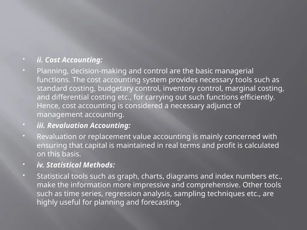 DEPARTMENT : BUSINESS ADMINISTRATION TOPIC - slide 11 of 20