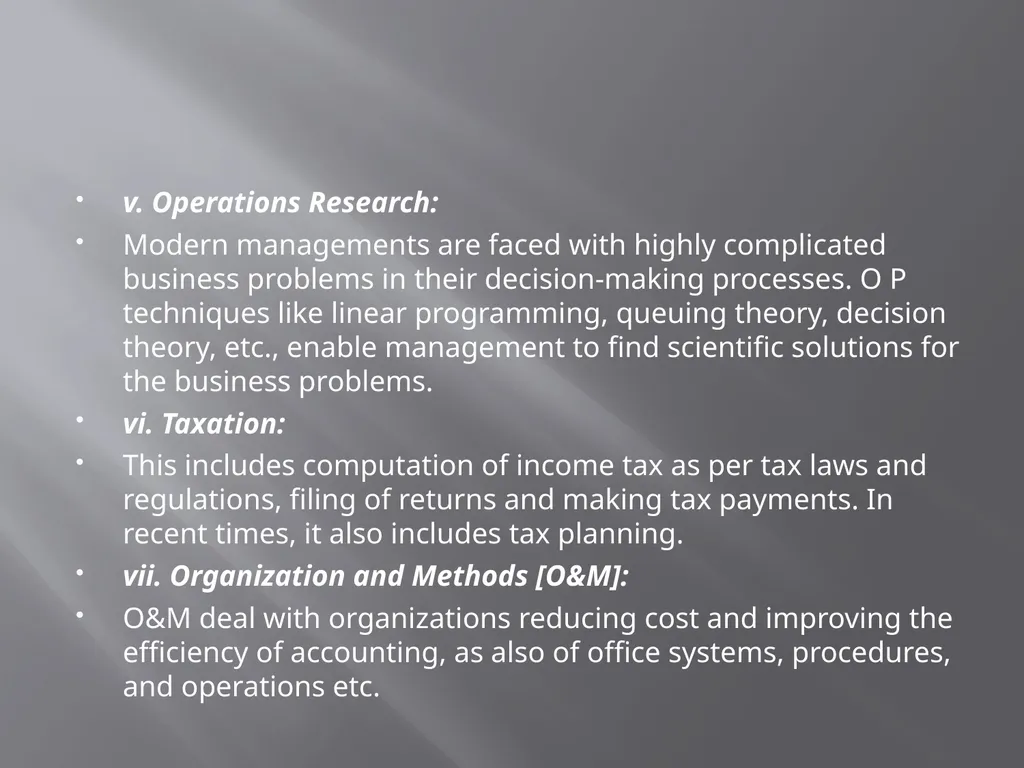 DEPARTMENT : BUSINESS ADMINISTRATION TOPIC - slide 12 of 20