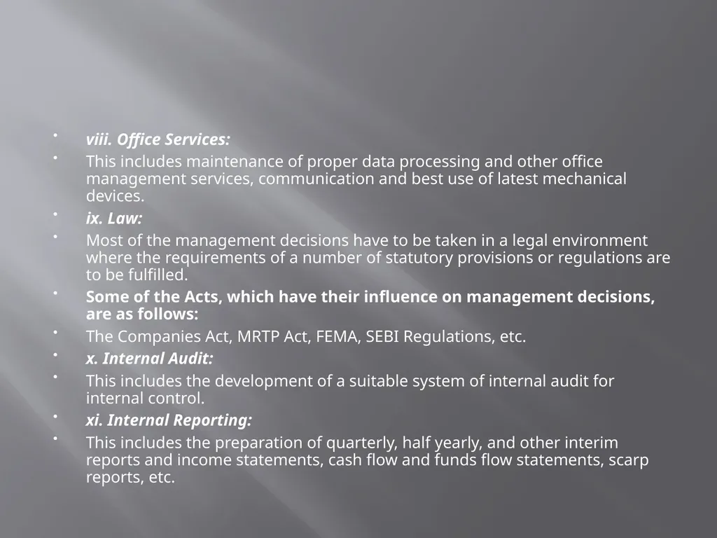 DEPARTMENT : BUSINESS ADMINISTRATION TOPIC - slide 13 of 20
