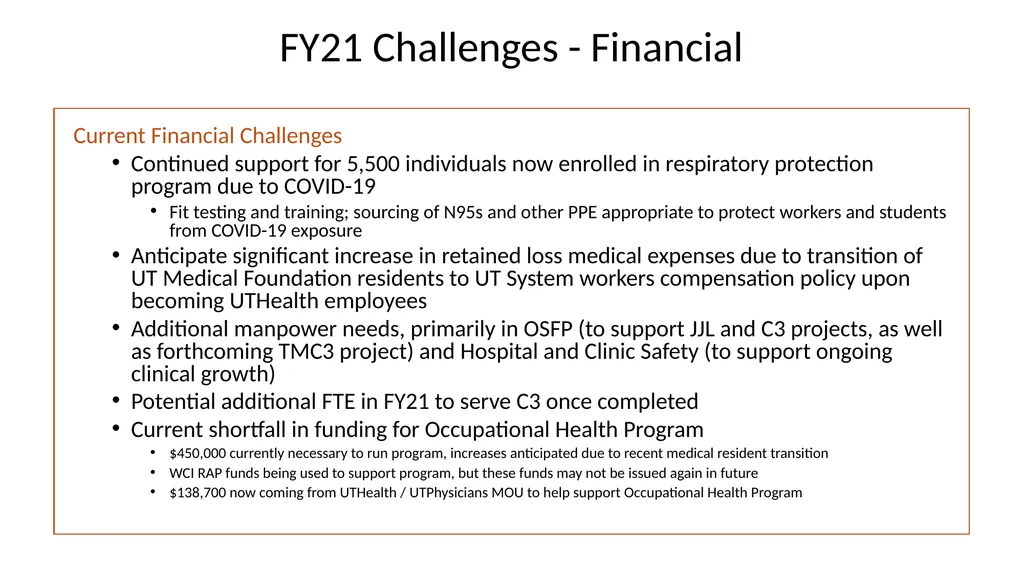 FY20 SHERM Metrics-Based Performance Summary Key - slide 35 of 46
