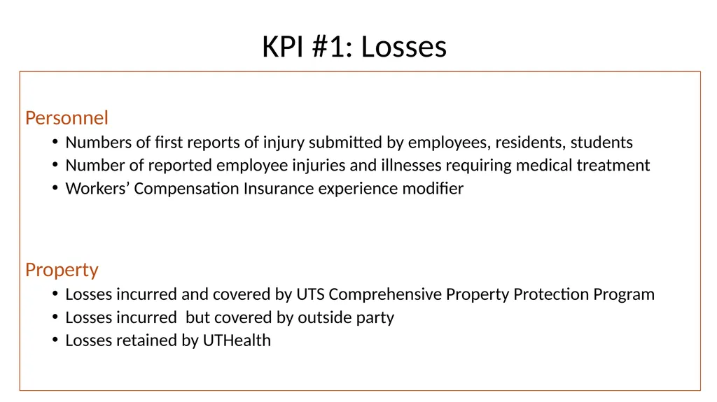 FY20 SHERM Metrics-Based Performance Summary Key - slide 6 of 46