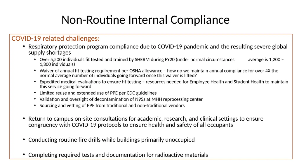 FY20 SHERM Metrics-Based Performance Summary Key - slide 24 of 46