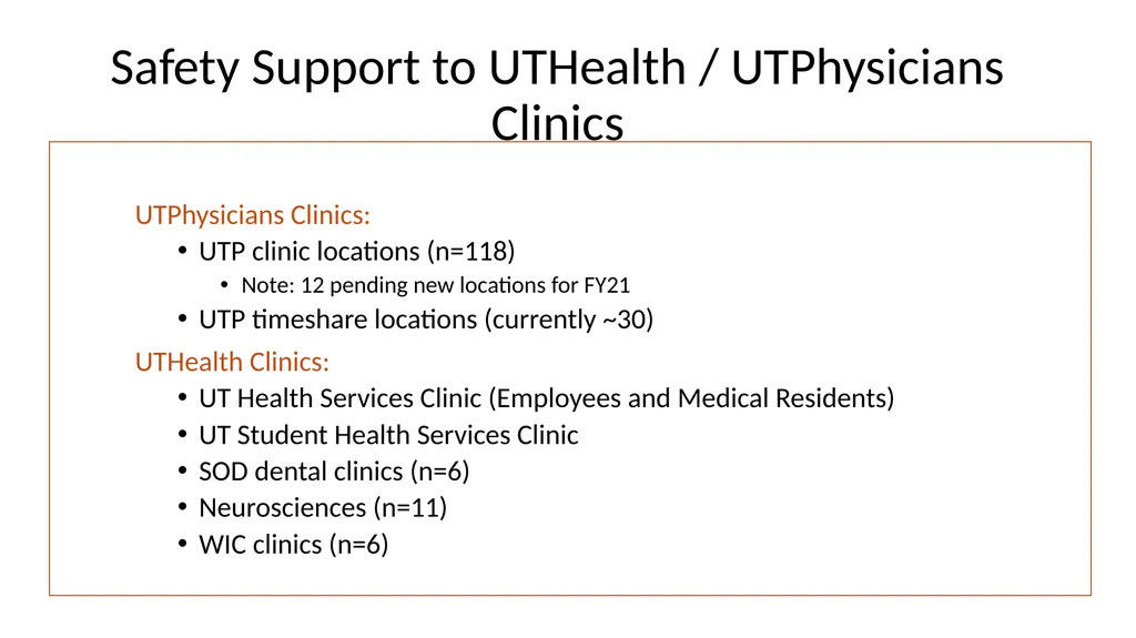 FY20 SHERM Metrics-Based Performance Summary Key - slide 33 of 46