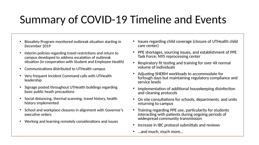 FY20 SHERM Metrics-Based Performance Summary Key - slide 4 of 46