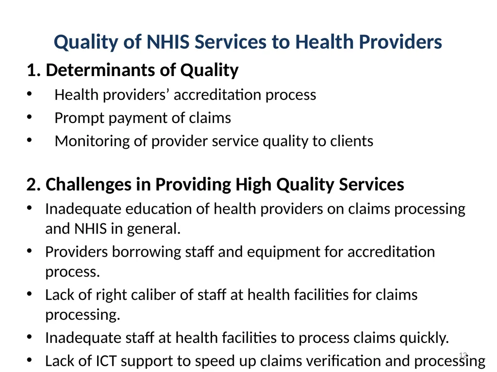 “ “Towards a client-oriented health insurance - slide 12 of 49