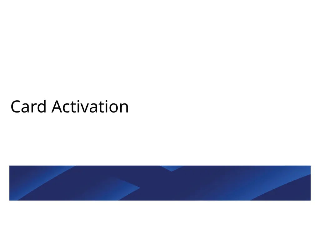Purchase/Travel Program New Card Registration and - slide 4 of 18