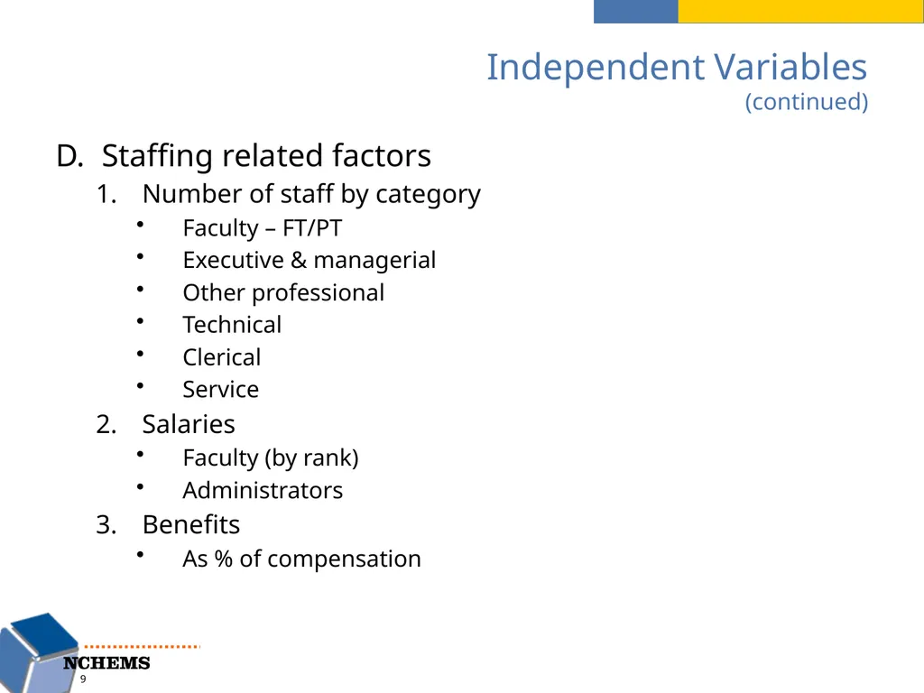 Cost Driver Analysis: General Approach to the Work - slide 9 of 16