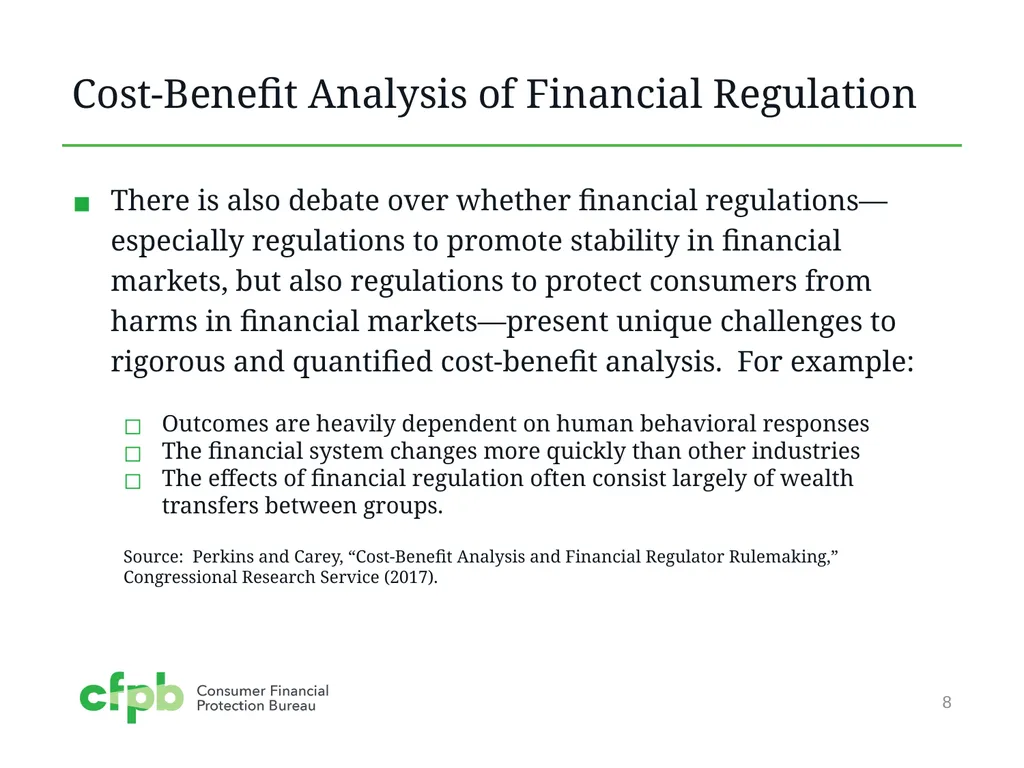 Cost-Benefit Analysis Prepared for presentation to - slide 8 of 13