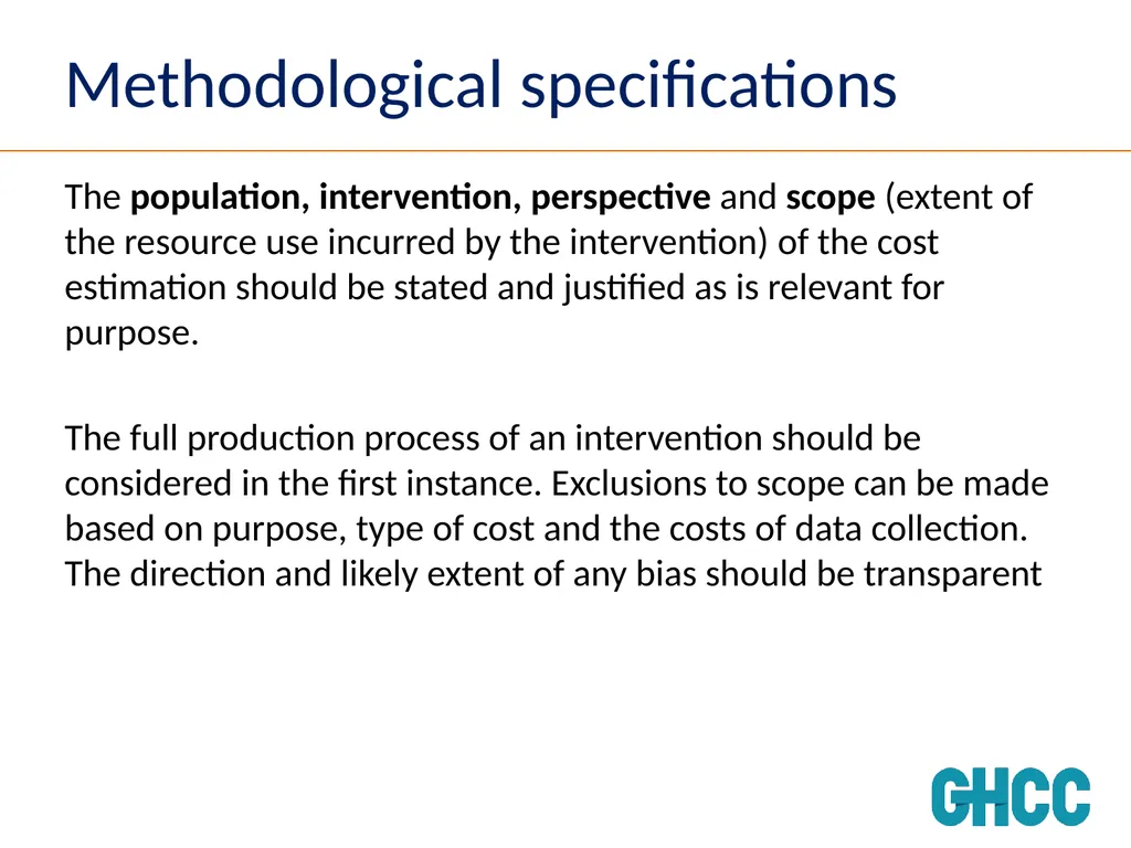 Setting Standards for Global Health Costing Anna - slide 26 of 49