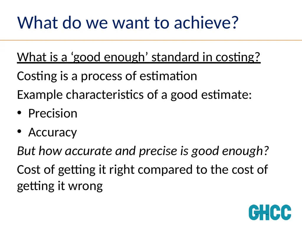Setting Standards for Global Health Costing Anna - slide 10 of 49