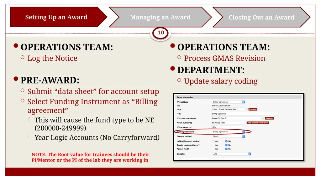 Overview: GMAS Billing agreements October 10, 2019 - slide 10 of 16