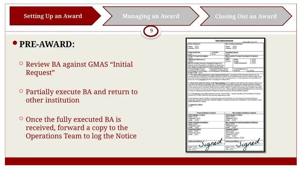 Overview: GMAS Billing agreements October 10, 2019 - slide 9 of 16