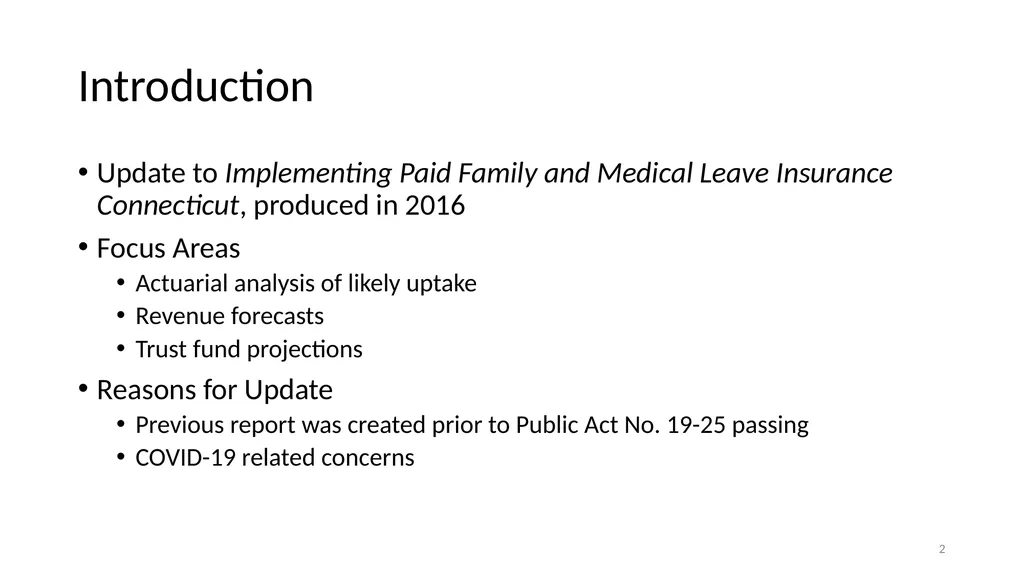 Financial Analysis & Trust Fund Forecasts in the - slide 2 of 35